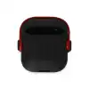 Airpods 2 (2.nesil) Cool Kılıf - Siyah-kırmızı