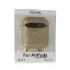 Airpods 2 (2.nesil) Spell Simli Kılıf - Gold