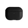 Airpods 3 (3.nesil) 405 Deri Kılıf - Siyah