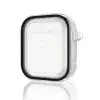 Airpods 4 (4.nesil) Shiny Şeffaf Kılıf - Siyah