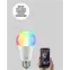 Akıllı 9W RGBW LED Ampul, tasaruflu romantik ışıklı