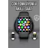 Akıllı Saat Amoled Ekran GPS ve Uyku Takibi Bluetooth Bağlantılı