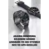Akıllı Saat Arama Cevaplayan Titreşim Özelliğiyle Bildirim Görebilen
