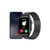 Akıllı Saat Arama Konuşma GPS ve NFC Özelliği 3 Kordonlu Amoled Ekran