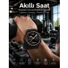 Akıllı Saat Dokunmatik Ekran Sesli Görüşme ve Bildirim Görme Sağlık Takibi