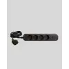Akım Korumalı Çoklu Priz 4’lü 2 USB 1 Type-C 2500W Güçlü Tasarım