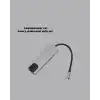 Alüminyum Gövdeli Type‑C HDMI & Ethernet Adaptör – Tak & Çalıştır