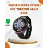 AMOLED Ekranlı Akıllı Saat Bluetooth Arama ve NFC Destekli