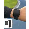 AMOLED Ekranlı Bluetooth Aramalı 3 Kordonlu Akıllı Saat