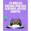 Android Uyumlu Gamepad X3 Game Stick Oyun Kolu Bluetooth Bağlantılı