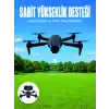 APP Kontrollü Mini Drone 4K HD Kamera, 360° Takla ve Katlanabilir Tasarım