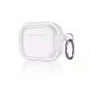 Apple Airpods Pro 2 (2.nesil) Shiny Şeffaf Kılıf - Beyaz