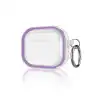 Apple Airpods Pro 2 (2.nesil) Shiny Şeffaf Kılıf - Mor