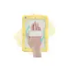 Apple İpad 10.2 (7.nesil) Kılıf Strap New Tablet Kapak - Sarı