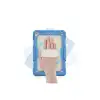 Apple İpad 5 Air 9.7 Kılıf Strap New Tablet Kapak - Mavi