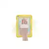 Apple İpad 5 Air 9.7 Kılıf Strap New Tablet Kapak - Sarı