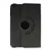 Apple İpad Mini 1 Kılıf 360 Tablet Deri Kılıf - Siyah