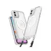 Apple İphone 11 Kılıf Enka Magsafe Silikon Kılıf - Şeffaf