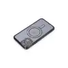 Apple İphone 11 Kılıf Joke Simli Magneticsafe Kılıf - Siyah