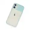 Apple İphone 11 Kılıf Palm Buzlu Kamera Sürgülü Silikon - Turkuaz