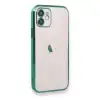 Apple İphone 11 Kılıf Razer Lensli Silikon - Yeşil