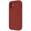 Apple İphone 11 Kılıf Viera Silikon - Bordo