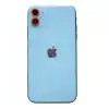 Apple İphone 11 Neon Fosforlu Kamera Lens - Turuncu