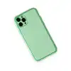 Apple İphone 11 Pro Kılıf Coco Deri Silikon Kapak - Açık Yeşil