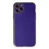 Apple İphone 11 Pro Kılıf Coco Deri Silikon Kapak - Mor