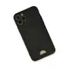 Apple İphone 11 Pro Kılıf Kelvin Kartvizitli Silikon - Siyah