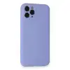 Apple İphone 11 Pro Kılıf Nano İçi Kadife Silikon- Lila