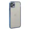 Apple İphone 11 Pro Kılıf Razer Lensli Silikon - Açık Mavi