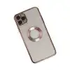 Apple İphone 11 Pro Kılıf Slot Silikon - Rose Gold
