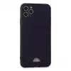 Apple İphone 11 Pro Max Kılıf Kelvin Kartvizitli Silikon - Derin Mor