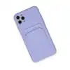 Apple İphone 11 Pro Max Kılıf Kelvin Kartvizitli Silikon - Lila