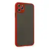 Apple İphone 11 Pro Max Kılıf Montreal Silikon Kapak - Kırmızı