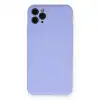 Apple İphone 11 Pro Max Kılıf Nano İçi Kadife Silikon - Lila