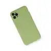 Apple İphone 11 Pro Max Kılıf Nano İçi Kadife Silikon- Yeşil