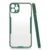 Apple İphone 11 Pro Max Kılıf Platin Silikon - Yeşil