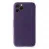Apple İphone 11 Pro Max Kılıf Pp Ultra İnce Kapak - Mor