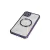 Apple İphone 11 Pro Max Kılıf Prag Magneticsafe Kapak - Derin Mor
