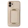 Apple İphone 12 Kılıf Coco Elit Kapak - Gold