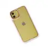 Apple İphone 12 Kılıf Dora Kapak - Pudra