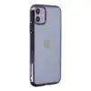 Apple İphone 12 Kılıf Element Silikon - Mor