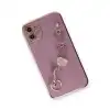 Apple İphone 12 Kılıf Esila Silikon - Mor