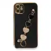 Apple İphone 12 Kılıf Esila Silikon - Siyah