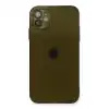 Apple İphone 12 Kılıf Fly Lens Silikon - Siyah