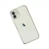 Apple İphone 12 Kılıf Razer Lensli Silikon - Gümüş