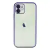 Apple İphone 12 Kılıf Razer Lensli Silikon - Mor