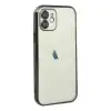 Apple İphone 12 Kılıf Razer Lensli Silikon - Siyah